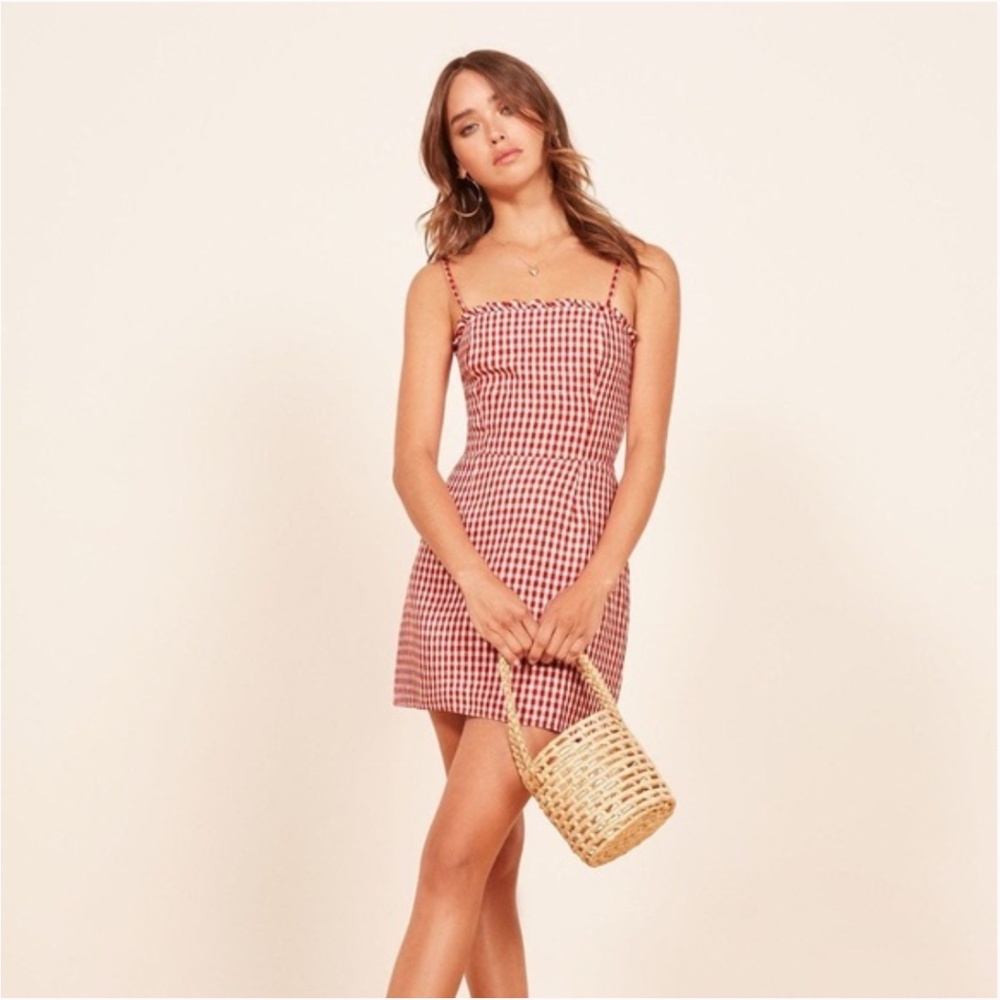 Reformation Ava linen dress